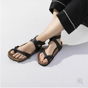 Wrap around ankle Birkenstocks